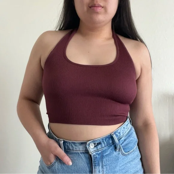 NWOT Cotton On halter tank - Picture 3 of 7